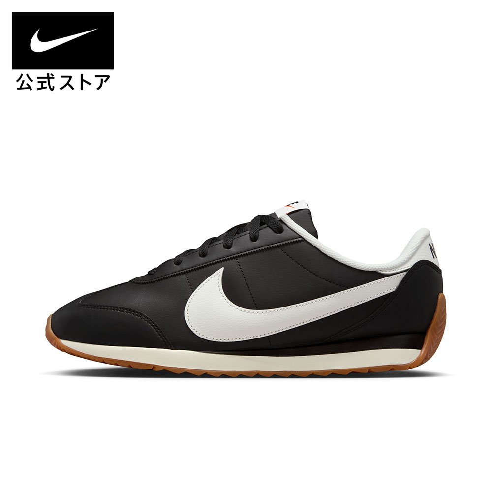 乐天商城 - ナイキ パシフィック LTR NIKE メンズ シューズ スニーカー 靴 ローカット 70年代 レトロ レザー 快適 柔軟性 おしゃれ 日常使い 黒 ブラック 24cm-32cm im4006-003 SP26 【Black_c】 ライフスタイルシューズ