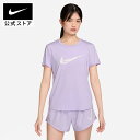 【60%OFFクーポン対象 5/9 20:00〜5/11 23:59】ナイキ ワン スウッシュ ウィメンズ Dri-FIT ショートスリーブ ランニングトップ ...