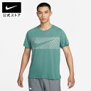 【50%OFFクーポン対象 11.1 13:00~11.3 12:59】ナイキ フラッシュ マイラー S/S トップ NIKE メンズ トップス 半袖 Tシャツ ジム トレーニング 運動 スポーツ 通気性 紫外線ブロック ポリエステル100% 公式 ギフト SU25