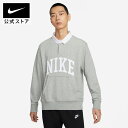 【2点購入20%OFFクーポン対象 5/16 12:00〜5/23 9:59】ナイキ クラブ フリース メンズ ロングスリーブ フリース ポロ NIKE トップ...
