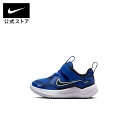 ナイキ コズミック ランナー ベビーシューズ NIKE シューズ キッズ 子供靴 ファーストシューズ ブルー 青 伸縮 通気 ストラップ 着脱簡単 軽量 メッシ...