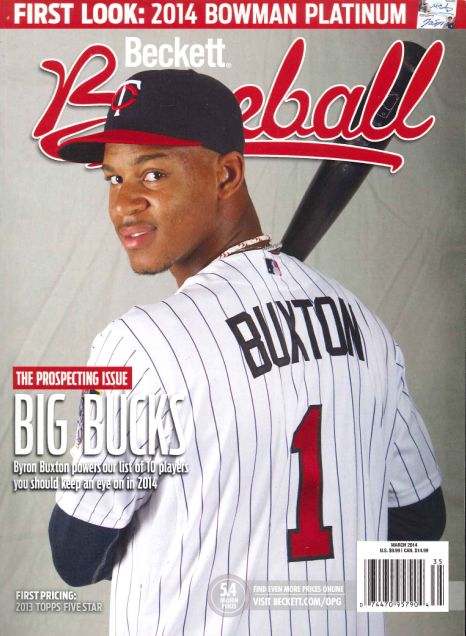 BECKETT BASEBALL #96 MARCH 2014