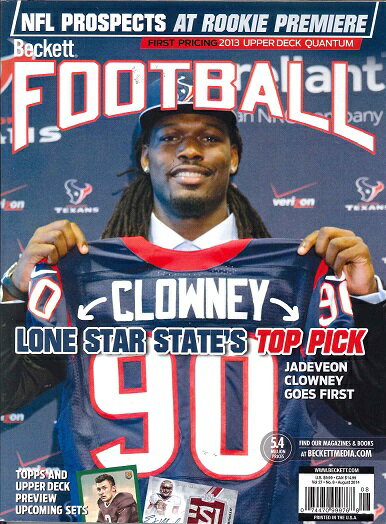 BECKETT FOOTBALL #283 AUGUST 2014