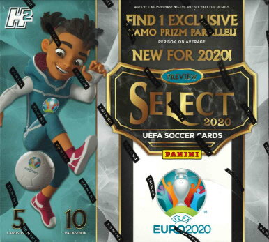 PANINI 2020 SELECT UEFA EURO SOCCER HOBBY HYBRID BOX