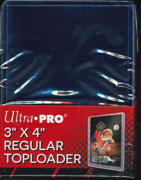 #81222 ULTRA PRO 3"x4" REGULAR TOP LOADER （トップローダーライト）