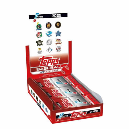 ■セール■TOPPS 2022 NPB ベースボールカード BOX(送料無料) 2022年9月9日発売