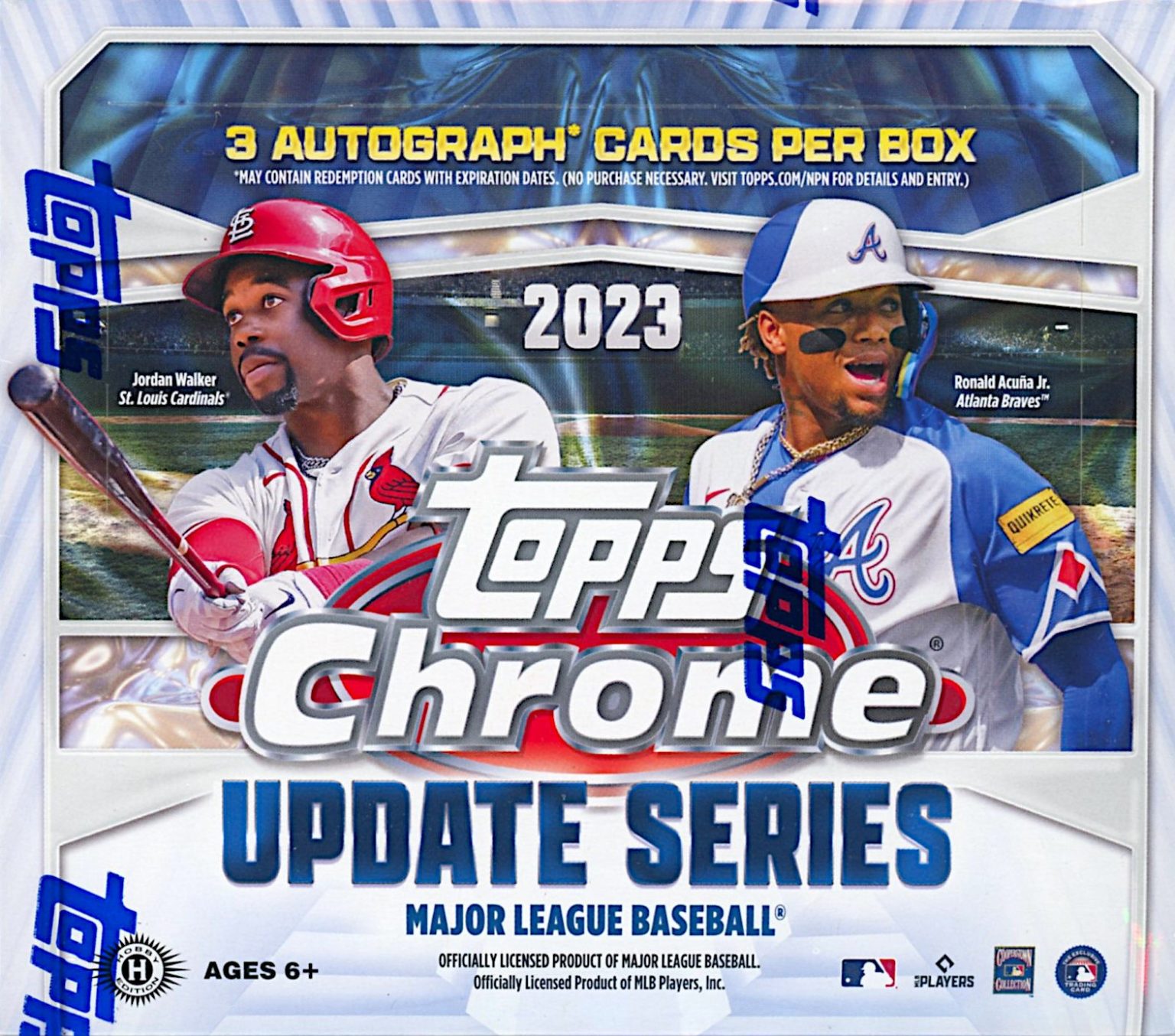 MLB 2023 TOPPS CHROME UPDATES JUMBO BOX