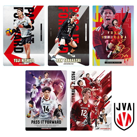 （予約）JAPAN NATIONAL VOLLEYBALL TEAM ツインウエハース （食玩） BOX 2025年1月27日発売予定
