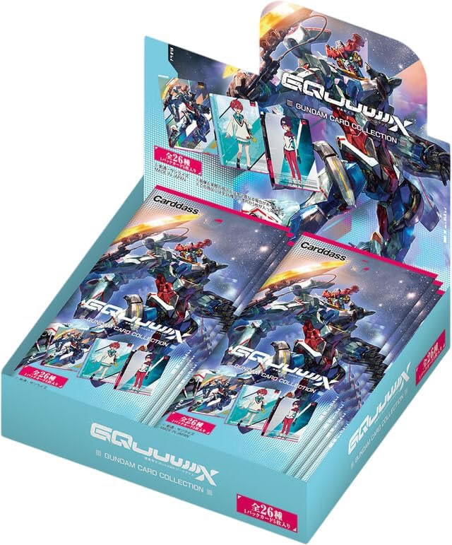 GUNDAM CARD COLLECTION [기동전사 Gundam GQuuuuuuX] BOX(무료우송) 2025년 5월 23일 발매