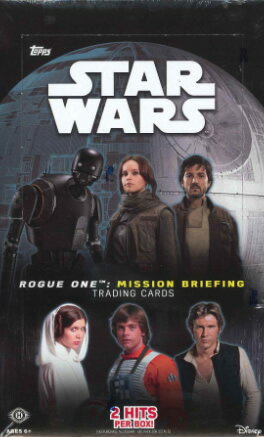 STAR WARS ROGUE ONE スター・ウォーズ ローグ・ワン: MISSION BRIEFING トレーディングカード BOX（送料無料）