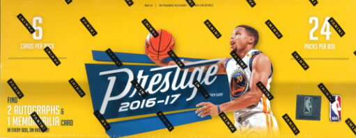 NBA 2016/2017 PANINI PRESTIGE BASKETBALL BOX