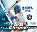 MLB 2019 TOPPS CHROME BASEBALL JUMBO BOX（送料無料）