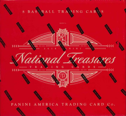 2018 PANINI NATIONAL TREASURES BASEBALL BOX