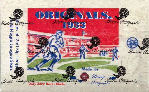 2013 HISTORIC AUTOGRAPH ORIGINALS 1933