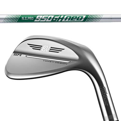 ボーケイ（Vokey） ボーケイ SM9 ウェッジ単品（ツアークロム） NSPRO950GH neo スチールシャフト 2022