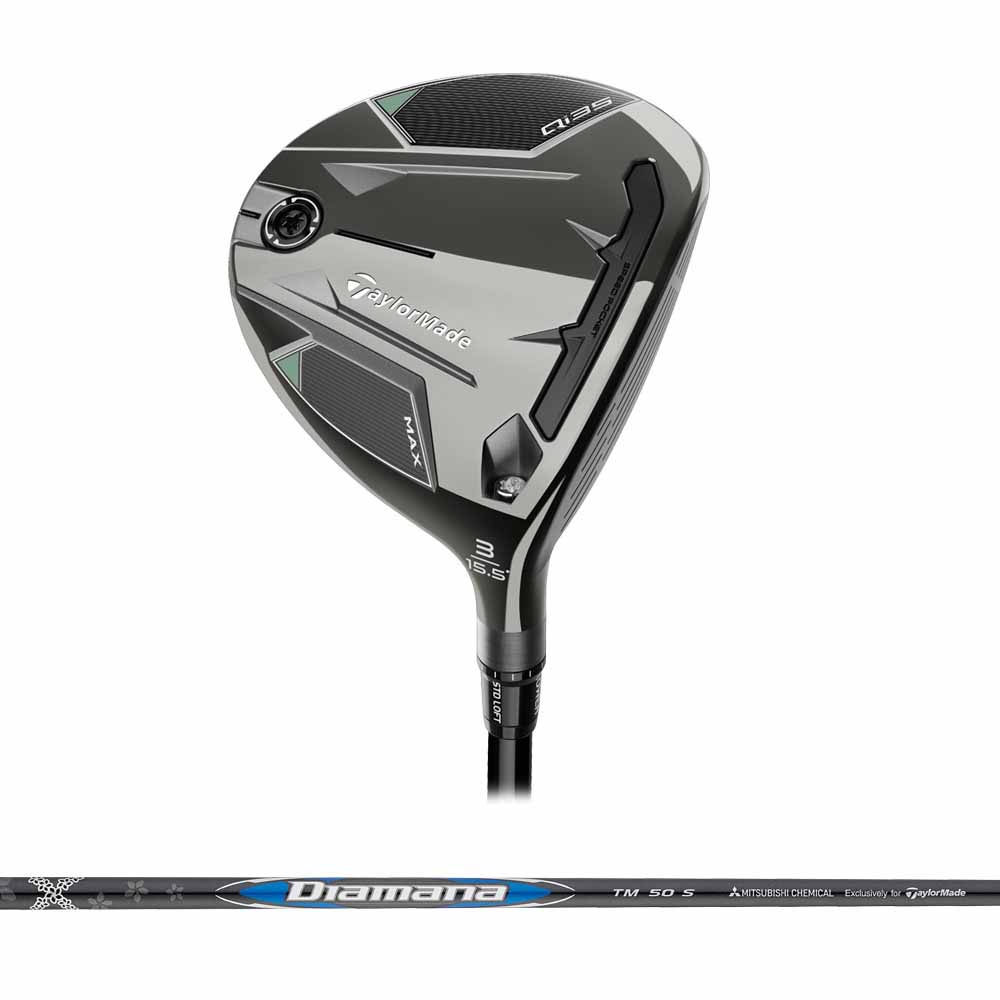 テーラーメイド（TaylorMade） Qi35 MAX フェアウェイウッド Diamana BLUE TM50 カーボンシャフト 2025