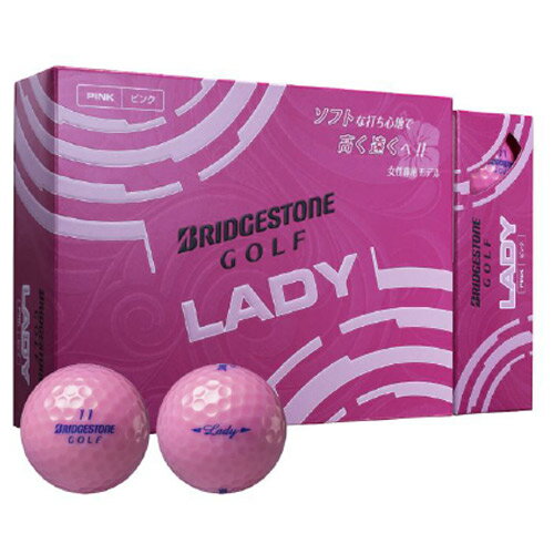 【10/16までクーポン使用可】【レディース】LADY ボール ピンク LBPXJ 1ダース