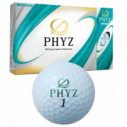 ブリヂストン（BRIDGESTONE_GOLF） PHYZ ボール パールグリーン 1ダース P9BX 2019