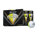 スリクソン（SRIXON） スリクソン Z-STAR ディバイド ボール イエロー/ホワイト 1ダース 2023