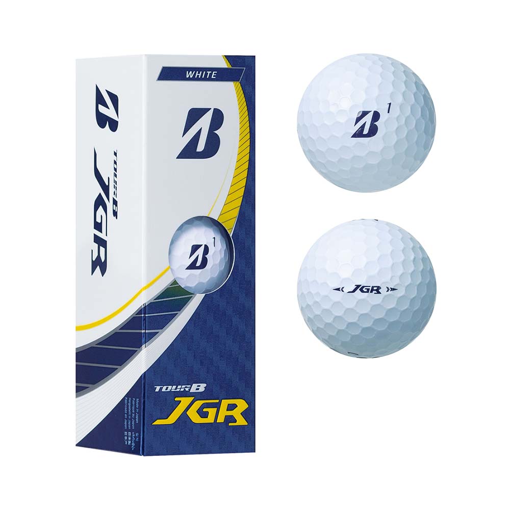 ブリヂストン（BRIDGESTONE_GOLF） TOUR B JGR ボール ホワイト 1スリーブ（3個入） J3WX-3 2023
