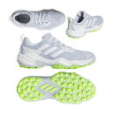 アディダス(Adidas) コードカオス25 レディース スパイクレスシューズ IG8708 ブルー/ホワイト/レモン 2024