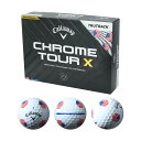キャロウェイ(Callaway) クロムツアートゥルトラック X USA ボール ホワイト 2025