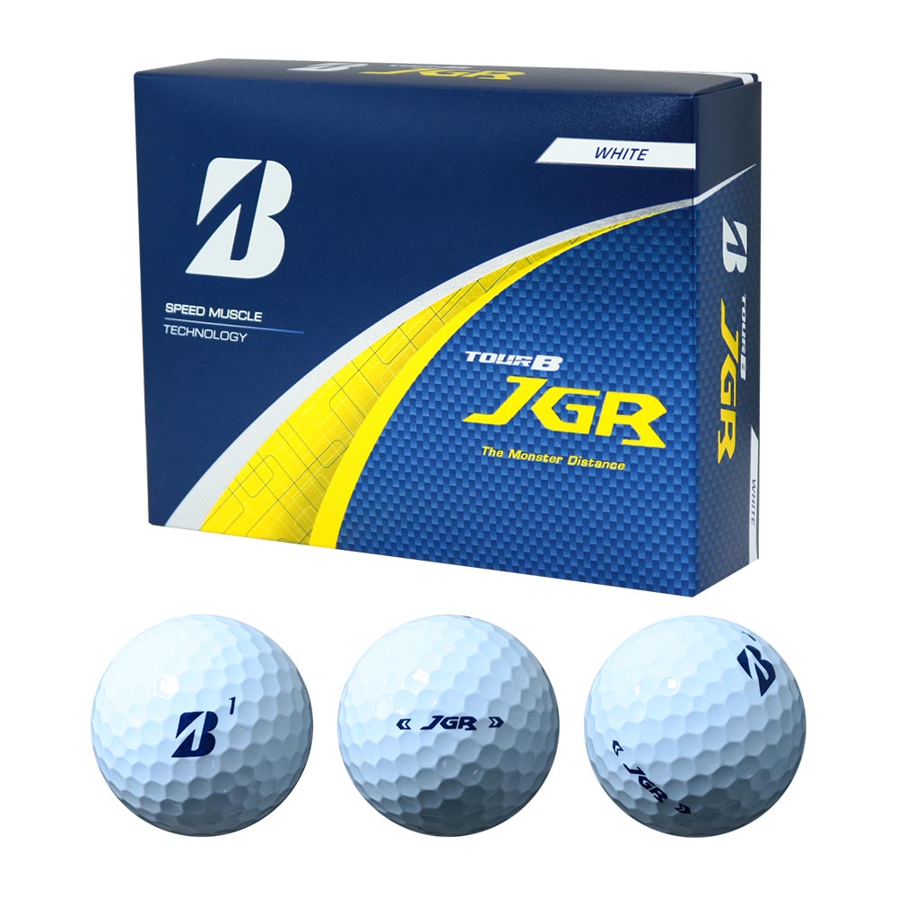 ブリヂストン（BRIDGESTONE_GOLF） TOUR B JGR ボール ホワイト 1ダース J5WX 2025