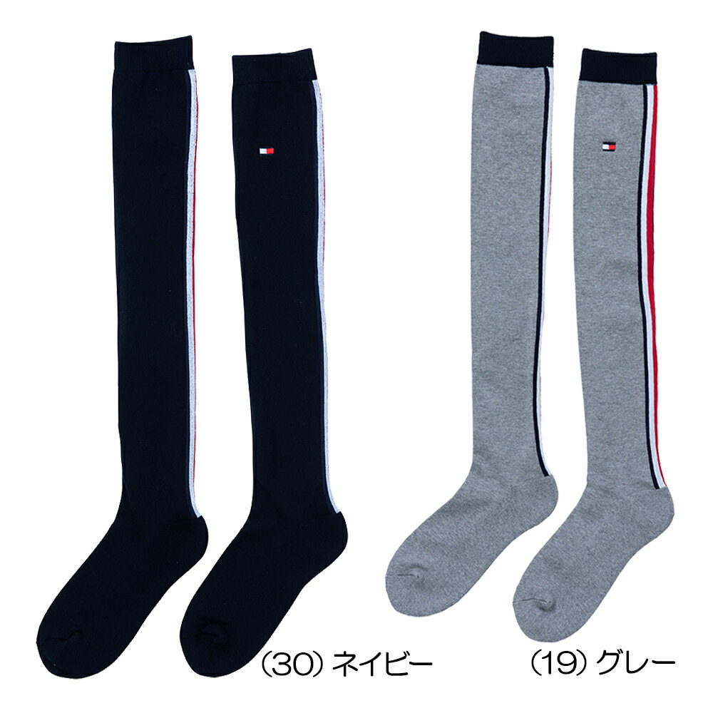 トミーヒルフィガー（Tommy_Hilfiger） ニーハイソックス THMB9FCF レディースゴルフウェア 秋冬モデル『定番品』『オーバーニー丈』