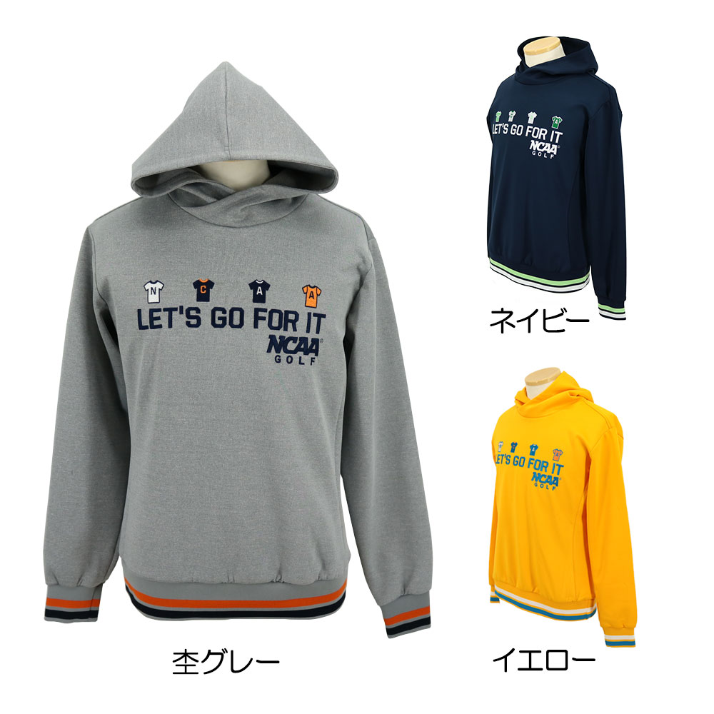 エヌシーエーエーゴルフ（NCAA_GOLF） ダンボールニットプルパーカー NG1002 メンズゴルフウェア 2023春夏