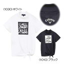 キャロウェイ（Callaway） 鬼カノコロゴプリントモックネックシャツ C24134213 レディースゴルフウェア 2024春夏 『西村プロ着用モデル』