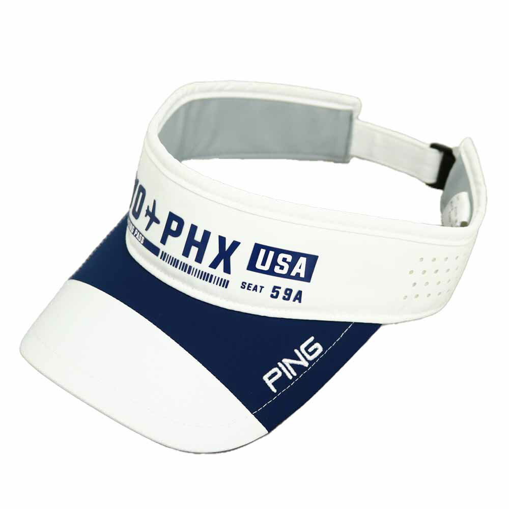 ピン（PING） ステッカー付きバイザー 621-518710 メンズバイザー 春夏 2025