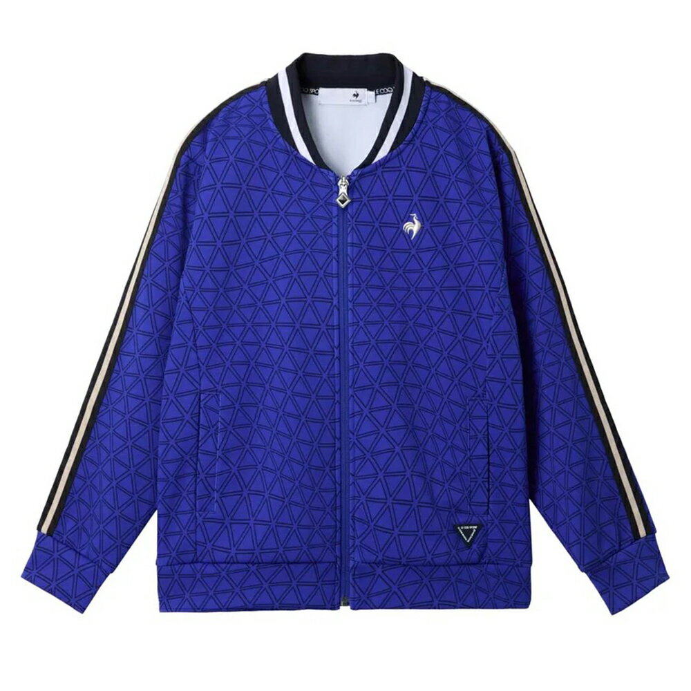 ルコック（le_coq_sportif） 総柄フルジップジャージ LG5FJG00L レディースウェア 25 秋冬モデル