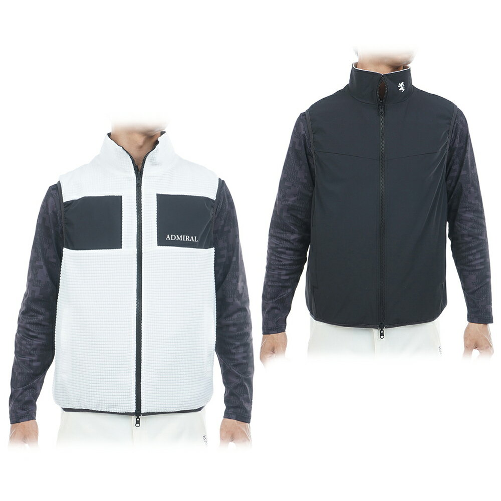 アドミラル（Admiral） リバーシブル ボアベスト ADMA578 メンズウェア 25 秋冬モデル