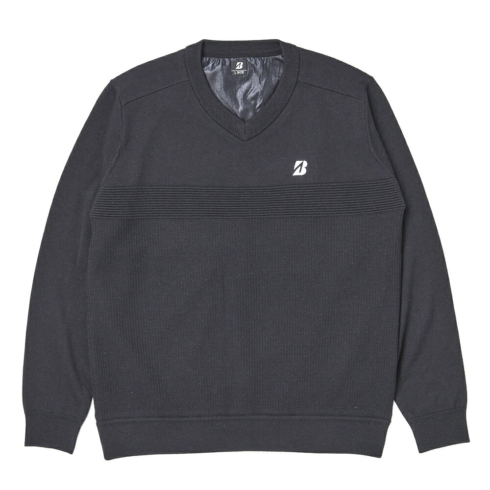 ブリヂストン（BRIDGESTONE_GOLF） 長袖防風Vネックセーター FGM02B メンズウェア 25 秋冬モデル