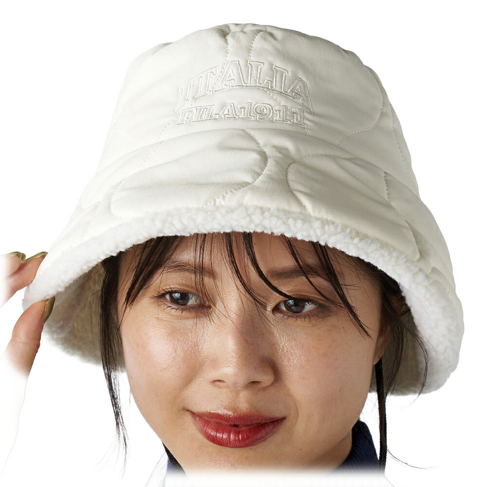 フィラ（FILA） 中綿バケットハット 795-911 レディースハット 25 秋冬モデル