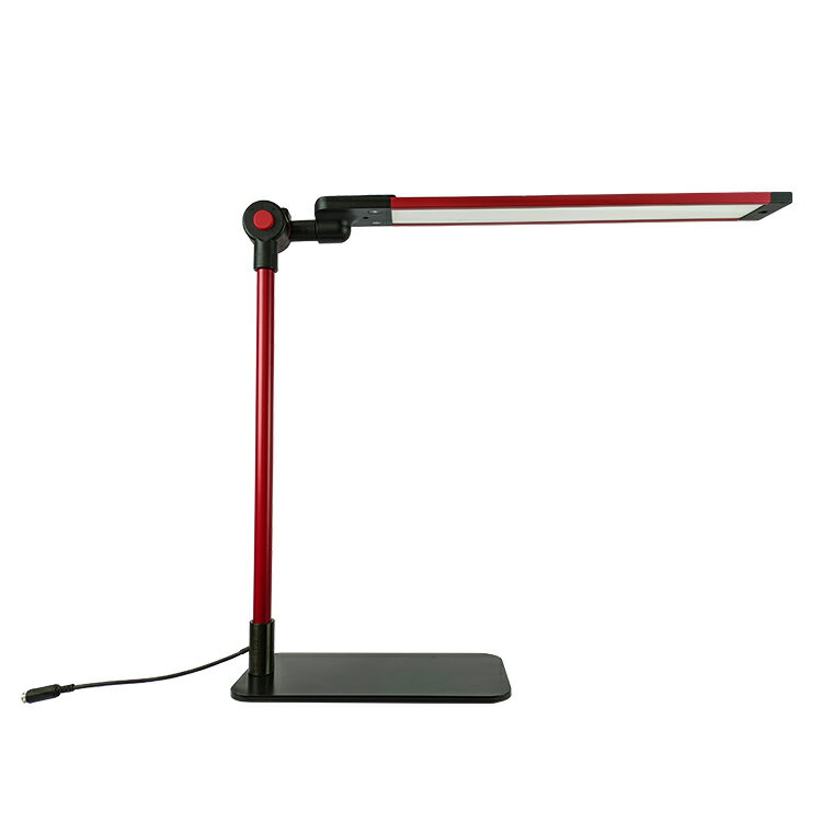 LEDデスクライト NLUD10BD4-AC 赤 (日機直販)