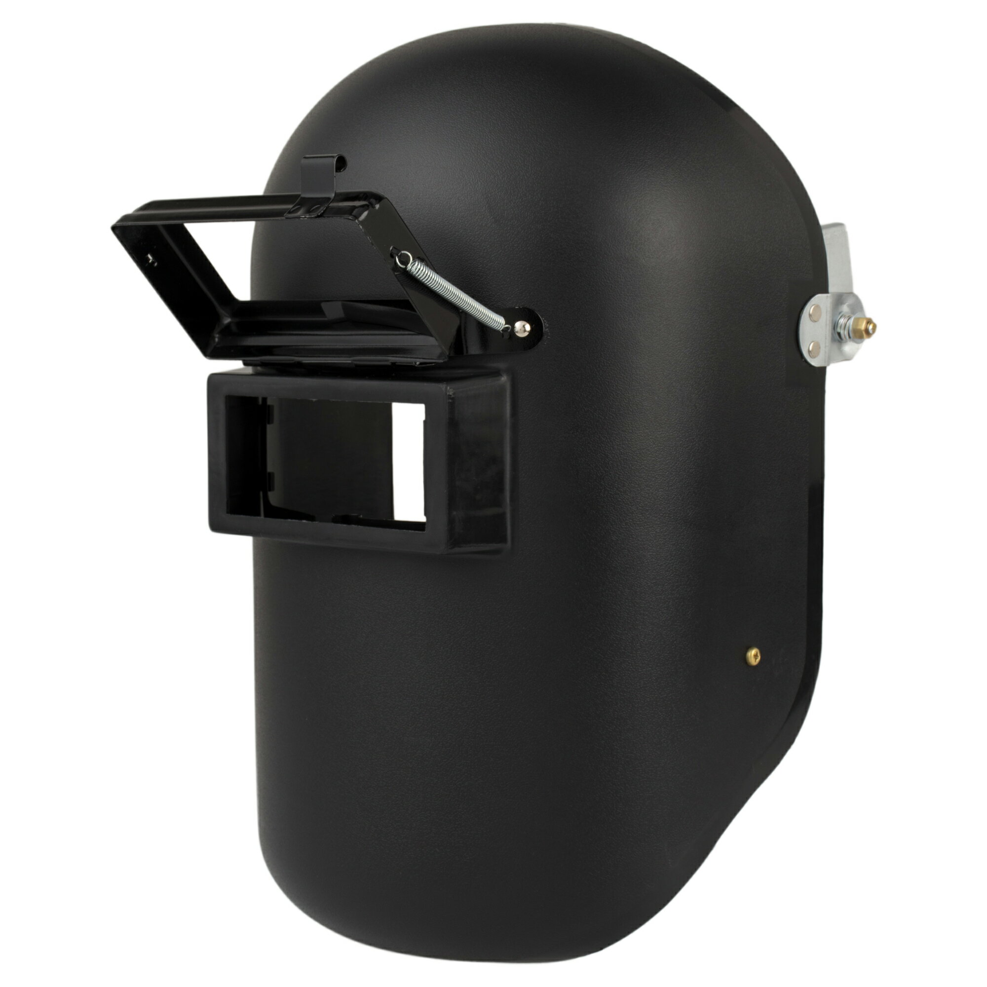 NIKKO【日本光器製作所】溶接面610A型　PP製　安全帽取付タイプ　開閉窓【熔接・溶断・保護・建築・造..