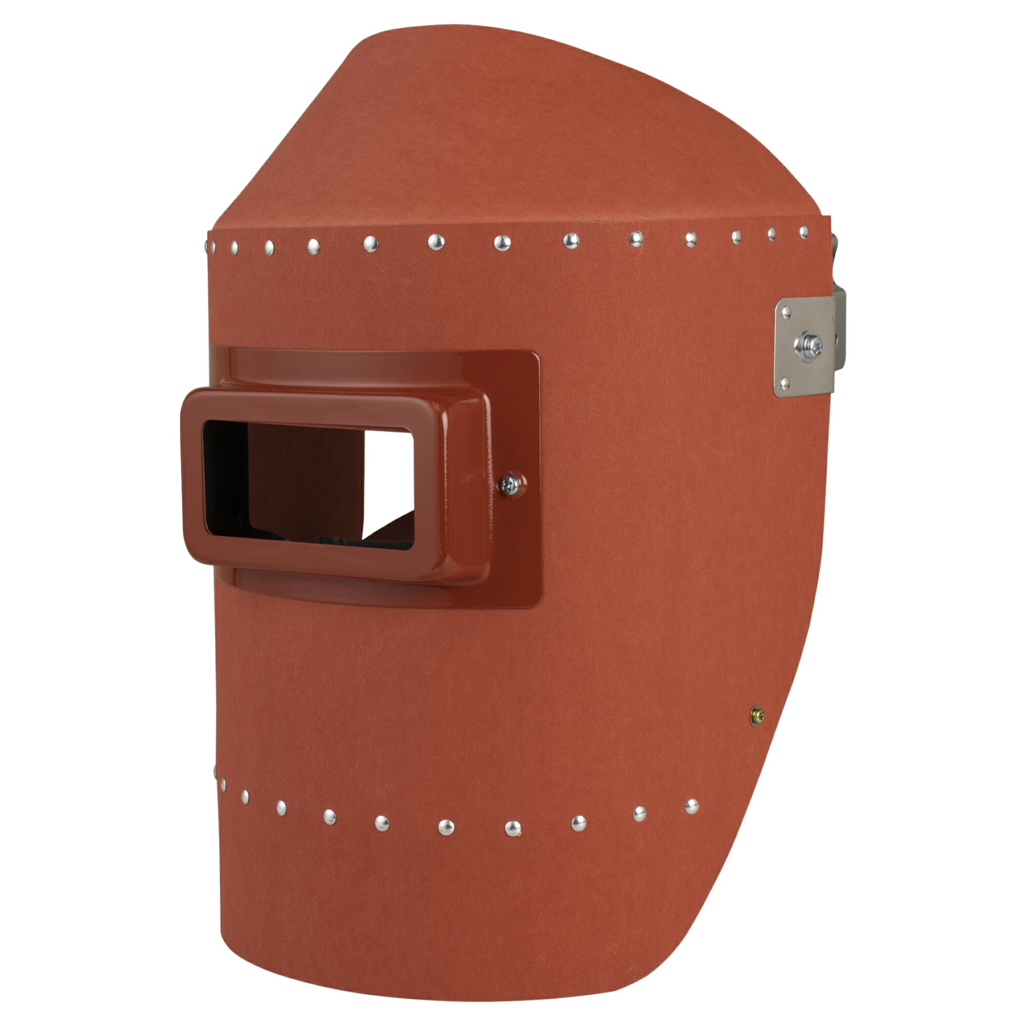 NIKKO【日本光器製作所】溶接面NS-13B　バルカナイズドファイバー製　ヘルメット取付けタイプ　固定窓..