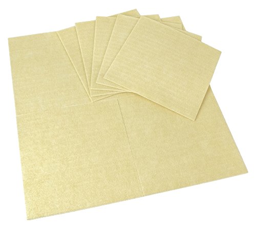 ワタナベ工業 国産タイルカーペット 吸着ぴたマット ループ 9枚組 30X30c アイボリー