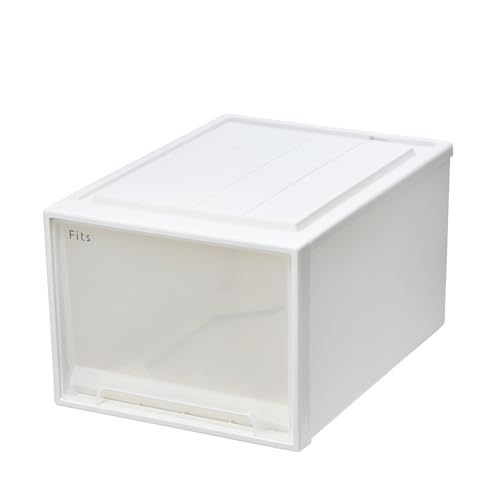 天馬 収納ボックス フィッツケース クローゼット 幅39×奥行53×高さ30c 収納ケース たわみにくい 衣装ケース 再生材配合 サステナブル