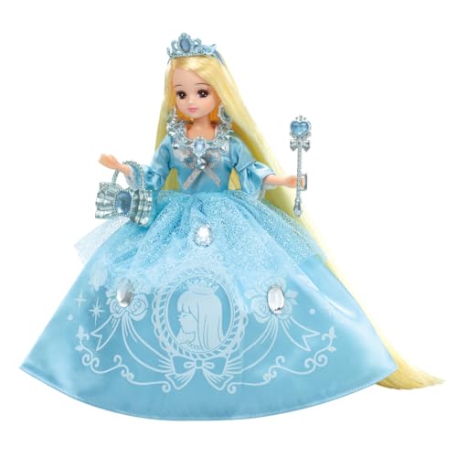 タカラトミー リカちゃん ドレス L22 ファンタジープリンセス シャイニングブルードレス 着せ替え おままごと おもちゃ 3歳以上