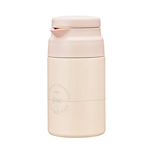 ベストコ(Bestco) 保温卓上ポット パウダークリーム 0.6L リビングポット コンパクト AHS-MA60 送料　無料