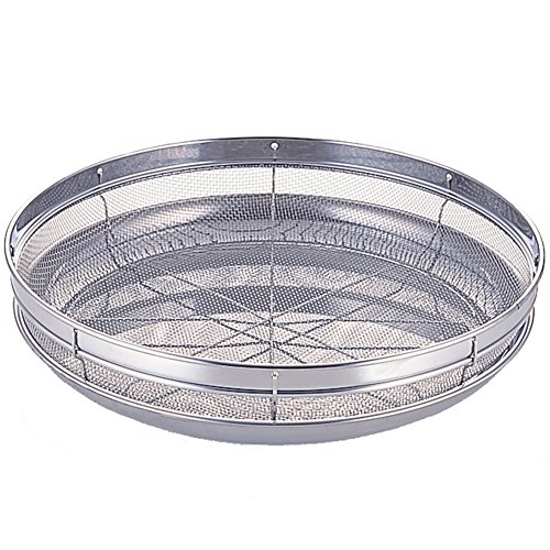 金伊工業 鮮食派宣言 浅ザル&トレーセット31cm OS-06B 日本製 送料 無料