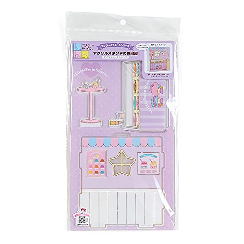 サンリオ(SANRIO) リトルツインスターズ アクリルスタンドのお部屋 アイスクリームショップ(エンジョイアイドル) 868817 送料　無料 2