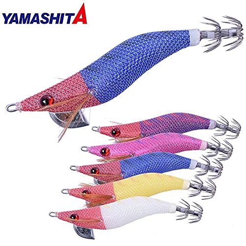 ヤマシタ(Yamashita) 餌木ドロッパー 2.5 F/赤白 送料　無料