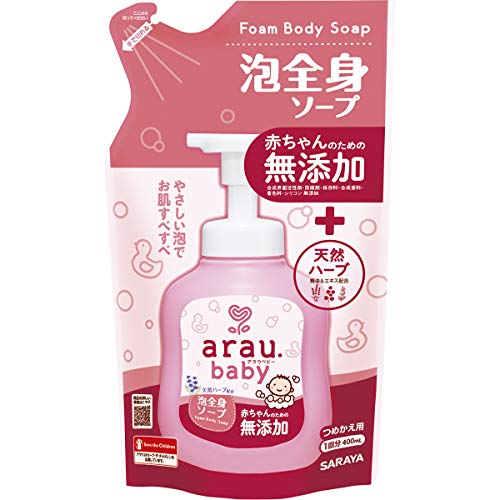 arau.(アラウ)アラウベビー 泡全身ソープ 詰替 400mL 送料 無料 arau.(アラウ)アラウベビー 泡全身ソープ 詰替 400mL 送料 無料