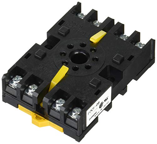 オムロン(OMRON) 丸形ソケット 10.6x9.3x2.8cm P2CF-08 送料　無料