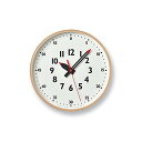 レムノス 掛け時計 キッズ 知育 ふんぷんくろっく Sサイズ 木枠 白 YD14-08 S Lemnos 送料 無料