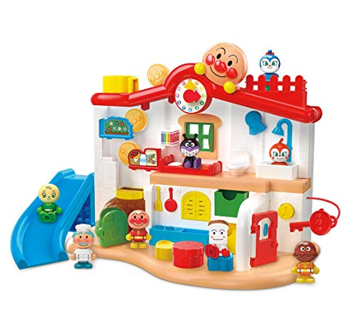 バンダイ (音声付きハウス) アンパンマン チャイムがピンポン♪あそびがいっぱい アンパンマンはじめてハウス 送料　無料