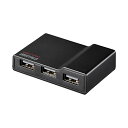 バッファロー BUFFALO PC/TV対応 4ポートセルフパワーハブ ブラック BSH4A11BK 送料 無料(2)
